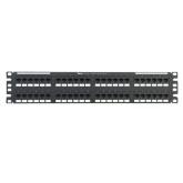 Patch Panel PANDUIT NK6XPPG48Y, 19/23inch, 2U, 48 porturi, Cat6a, Keystone, Black