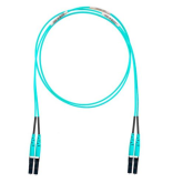 Pigtail Panduit NKFPZ22LLLSM010, 2 mm, OM4, LC Duplex, LSZH, 10 m, Blue