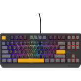 Tastatura Genesis Thor 230 TKL, RGB LED, USB, Anchor Gray Positive