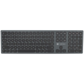 Tastatura Natec by Genesis Dolphin, USB Wireless/Bluetooth, Black-Grey