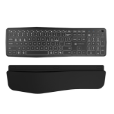 Tastatura Natec by Genesis PORIFERA, USB Wireless/Bluetooth, Black