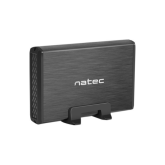 Rack HDD Natec by Genesis RHINO, USB 3.0, SATA3, 3.5 inch, Black