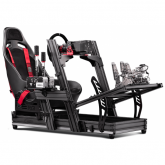 Stand racing Next Level Racing F-GT Elite Front and Side Mount Edition, Black