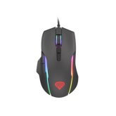 Mouse Optic Genesis Xenon 220, RGB LED, USB, Black