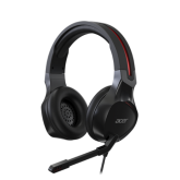 Casti cu microfon Acer NHW820, 3.5mm jack, Black-Red