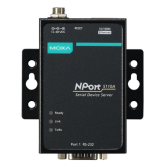 Convertor Media Moxa NPORT 5110A-T 100 Mbps, RS232 - RJ45