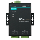 Convertor Media Moxa NPORT 5230A/EU 100 Mbps, RS422/485 - RJ45