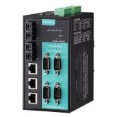 Convertor Media Moxa NPORT S8455I-SS-SC 100 Mbps, 1310 nm, Single-mode, 40 km, RS232/422/485 - SC