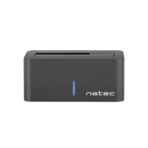 Rack HDD/SSD Natec by Genesis KANGAROO, USB 3.0, SATA, 2.5/3.5 inch, Black