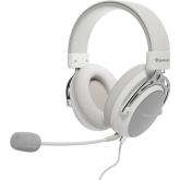 Casti cu microfon Genesis Toron 301, 3 x 3.5 mm jack, White