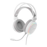 Casti cu microfon Genesis Neon 613 G2, USB-A/Mini 3.5 mm jack, White
