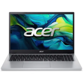 Laptop Acer Aspire Go 15 AG15-71P-58WM, Intel Core i5-1334U, 15.6 inch, RAM 16GB, SSD 512GB, Intel Iris Xe Graphics, No OS, Pure Silver