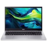Laptop Acer Aspire Go 15 AG15-72P-30WD, Intel Core i3-1305U, 15.6 inch, RAM 16GB, SSD 512GB, Intel UHD Graphics, No OS, Pure Silver