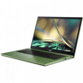 Laptop Acer Aspire 3 A315-59, Intel Core i5-1235U, 15.6inch, RAM 8GB, SSD 256GB, Intel Iris Xe Graphics, No OS, Willow Green