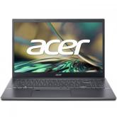 Laptop Acer Aspire 5 A515-57-521R, Intel Core i5-12450H, 15.6inch, RAM 8GB, SSD 512GB, Intel Iris Xe Graphics, No OS, Steel Gray