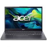 Laptop Acer Aspire 15 A15-41M, AMD Ryzen 5 8640HS, 15.6inch, RAM 16GB, SSD 512GB, AMD Radeon 760M, No OS, Steel Gray