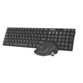 Kit Wireless Tastatura Natec by Genesis STINGRAY - Tastatura, USB Wireless, Black + Mouse Optic, USB Wireless, Black