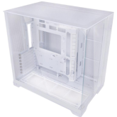 Carcasa Lian Li O11 Vision Compact RGB White, Fara sursa