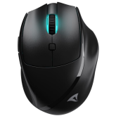 Mouse Optic Sharkoon OfficePal M25W, USB / USB Wireless, Black