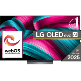 Televizor OLED LG Smart OLED65C51LA Seria evo AI C5, 65 inch, Ultra HD 4K, Black