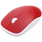 Mouse Optic Omega OM0420WR, USB Wireless, Red-White