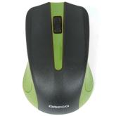 Mouse Optic Omega OM05G, USB, Black-Green