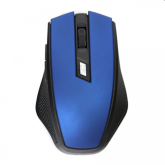 Mouse Optic Omega OM08WBL, USB Wireless, Black-Blue