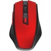 Mouse Optic Omega OM08WR, USB Wireless, Red