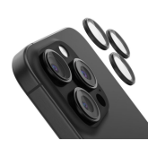 Protectie lentila camera Belkin ScreenForce pentru Iphone 16 pro/Max, Clear, 2 pack