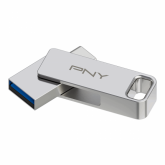 Stick Memorie PNY DUO LINK, 128GB, USB-C/USB-A, Silver