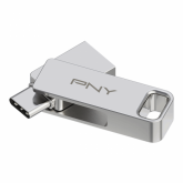 Stick Memorie PNY DUO LINK, 256GB, USB-C/USB-A, Silver