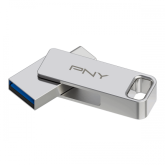 Stick Memorie PNY DUO LINK, 64GB, USB-C/USB-A, Silver