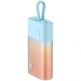Baterie portabila Baseus Popsicle, 5200mAh, 1 x Lightning, Orange