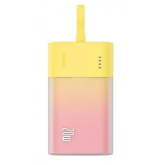 Baterie portabila Baseus Popsicle, 5200mAh, 1 x USB-C, Pink