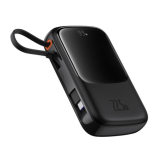 Baterie portabila Baseus Qpow Pro+, 1 x USB-C, 10000 mAh, Black