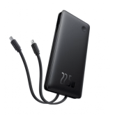 Baterie portabila Baseus Airpow Lite, 10000mAh, 1 x USB-A, 1 x USB-C, Black