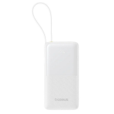 Baterie portabila Baseus Bipow 2, 20000 mAh, 1 x USB-A, 2 x USB-C, White