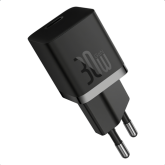 Incarcator retea Baseus GaN5S, 1 x USB-C, 30 W, Black