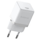 Incarcator retea Baseus Palm, 1 x USB-C, White