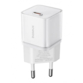 Incarcator retea Baseus GaN5S, 1 x USB-C, 20W, White