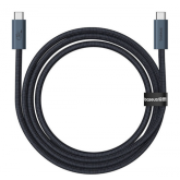 Cablu de date Baseus P10311803111-00, USB-C male - USB-C male, 1m, Black