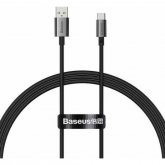 Cablu de date Baseus P10320102114-00, USB-A male - USB-C male, 1m, Black