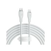 Cablu de date Baseus Pudding Series, Lightning male - USB-C male, 2m, Blue