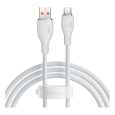 Cablu de date Baseus P10355703221-00, USB-A male - USB-C male, 1.2m, White