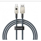 Cablu de date Baseus P10355801221-00, USB-A male - USB-C male, 1m, Black