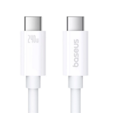 Cablu de date Baseus Superior 2, USB-C male - USB-C male, 1.8m, White