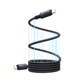 Cablu de date Baseus PicoGo Magnetic, USB-C male - USB-C male, 1m, Black