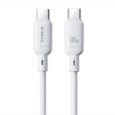 Cablu de date Baseus Silky, USB-C male - USB-C male, 2 m, Black