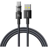 Cablu de date Baseus P10382701121-00, USB 2.0 male - USB-C male, Black