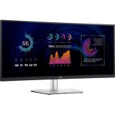 Monitor LED Curbat Dell P3424WE, 34inch, 3440x1440, 5ms GTG, Black-Silver 